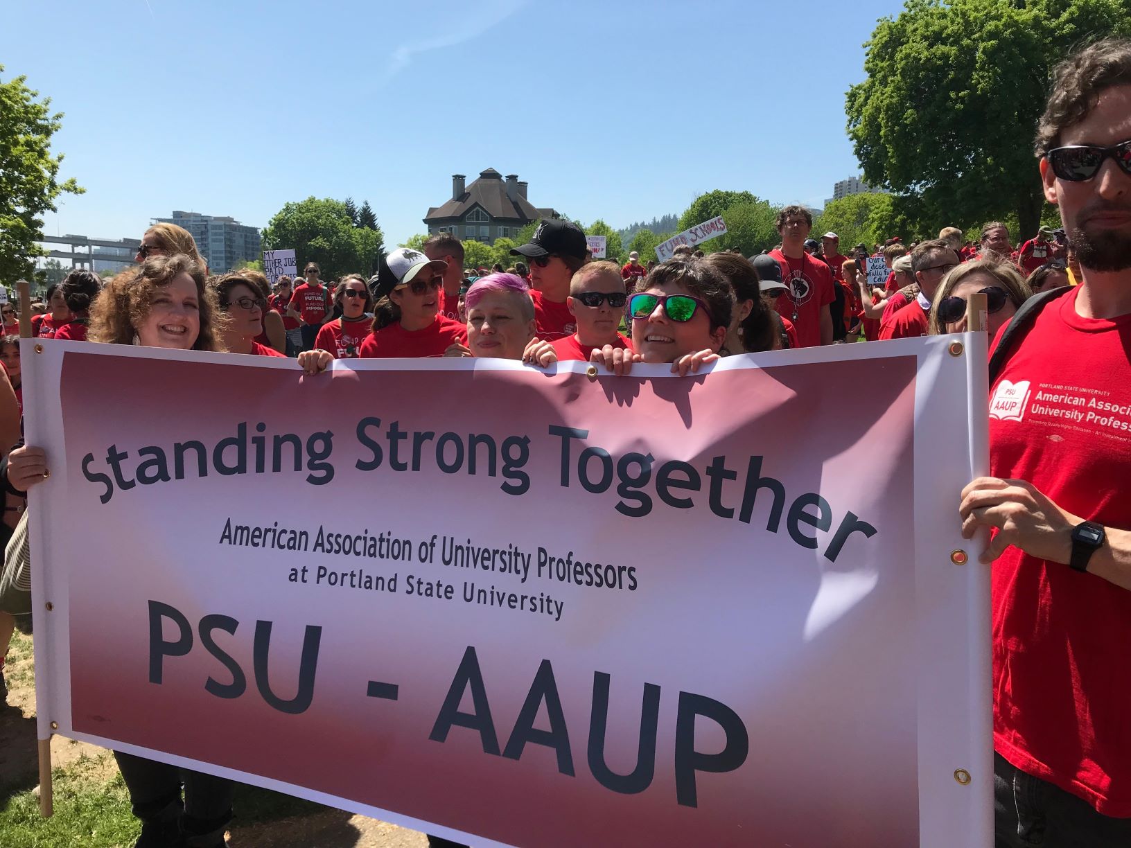 AAUP at the Rally for Education May 08, 2019