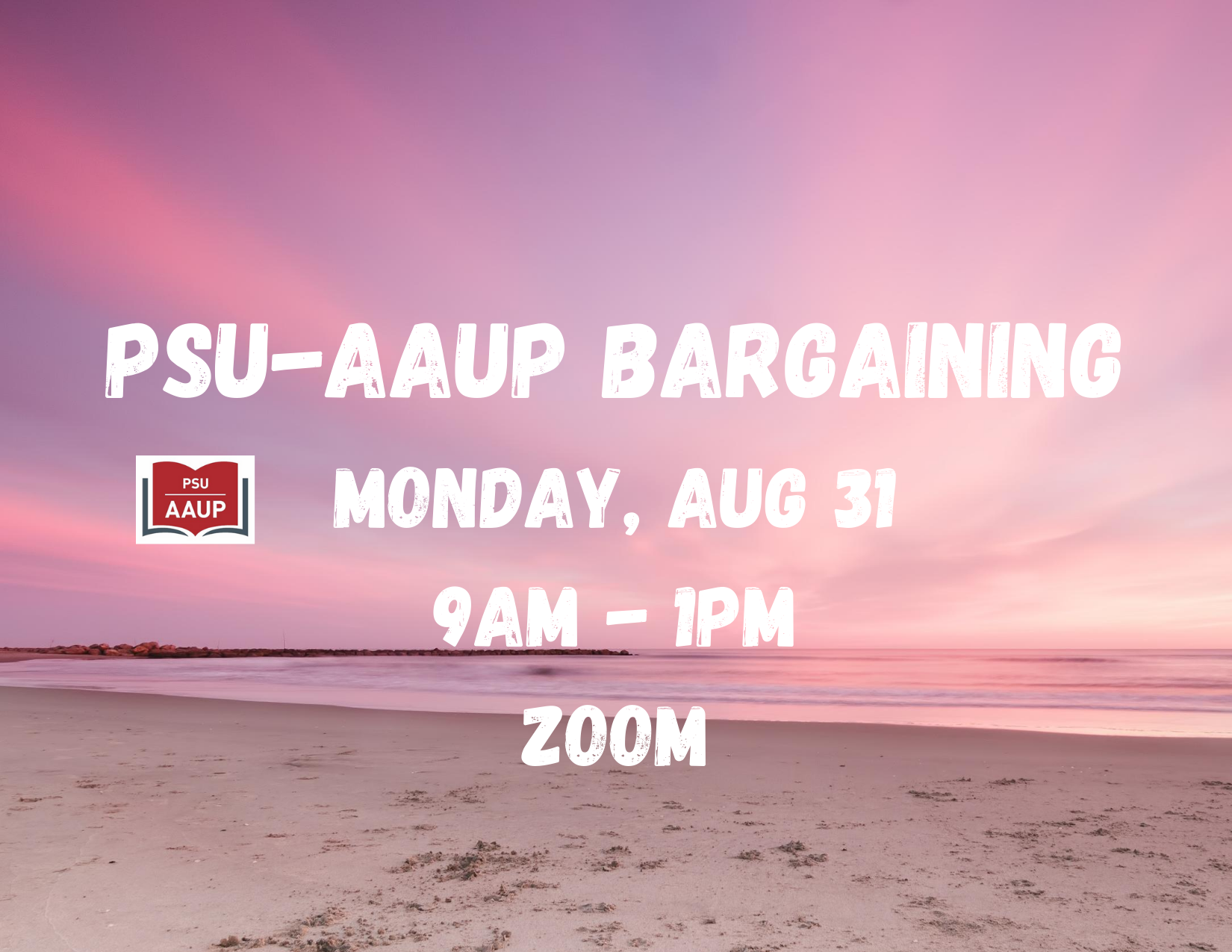 PSU-AAUP Bargaining - August 31