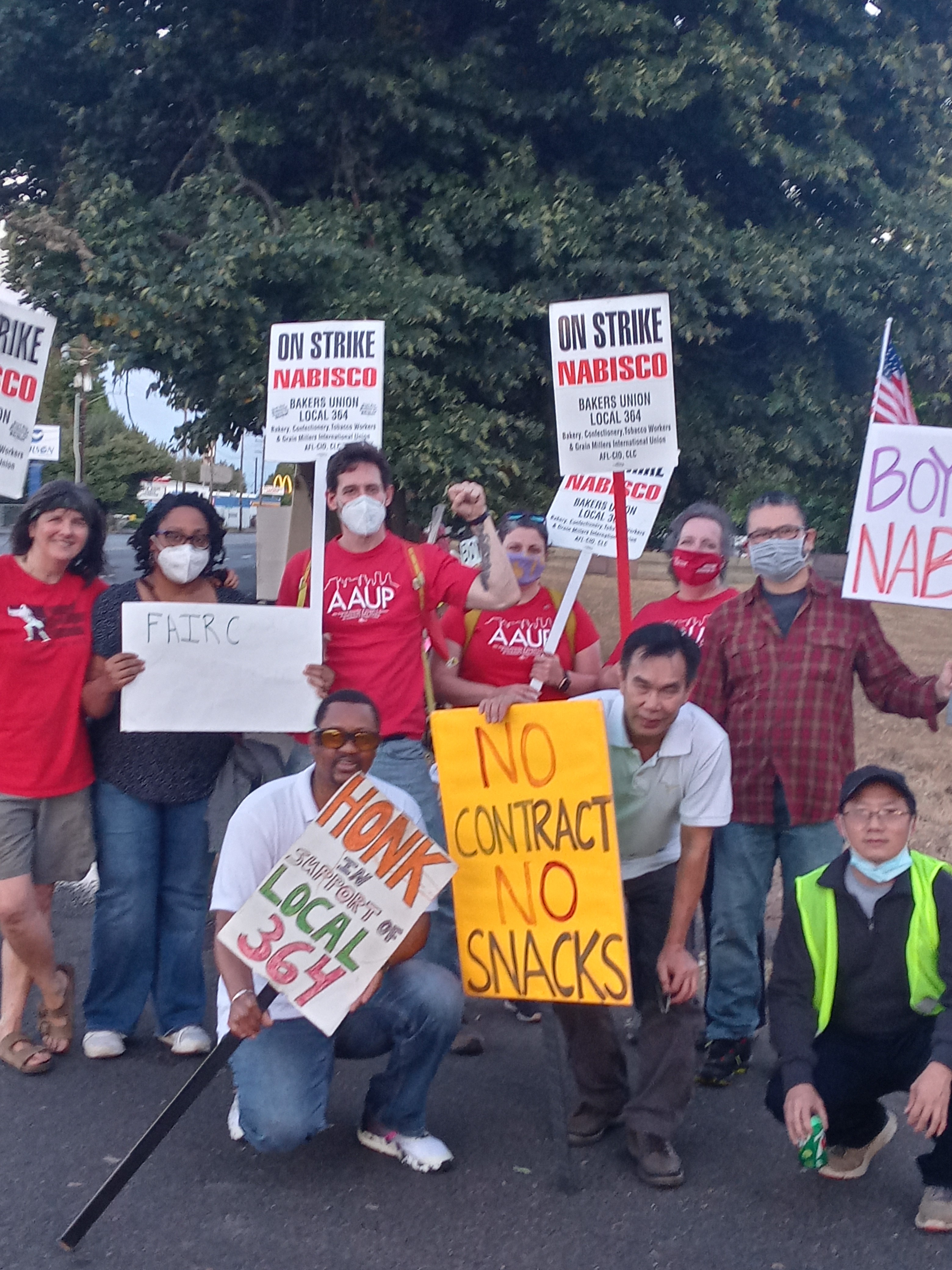 Nabisco Bakers on Strike! Rally and Boycott Brigades