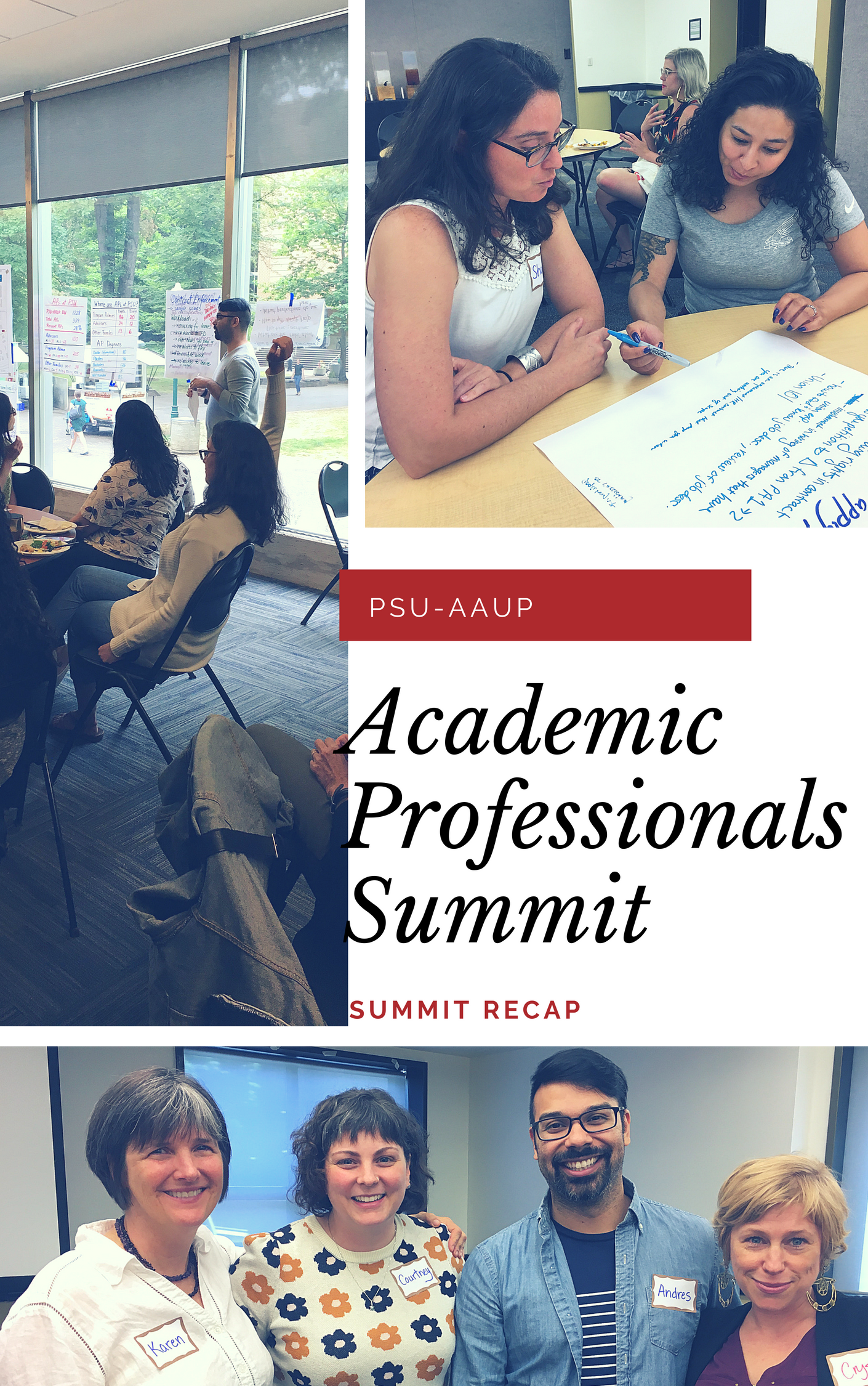 PSU AAUP Academic Professionals Summer Summit Recap