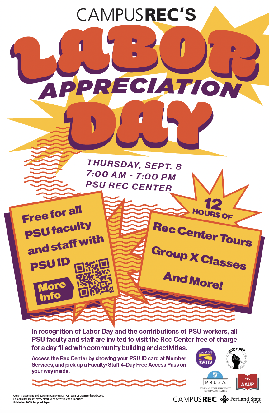 Campus Rec’s Labor Appreciation Day